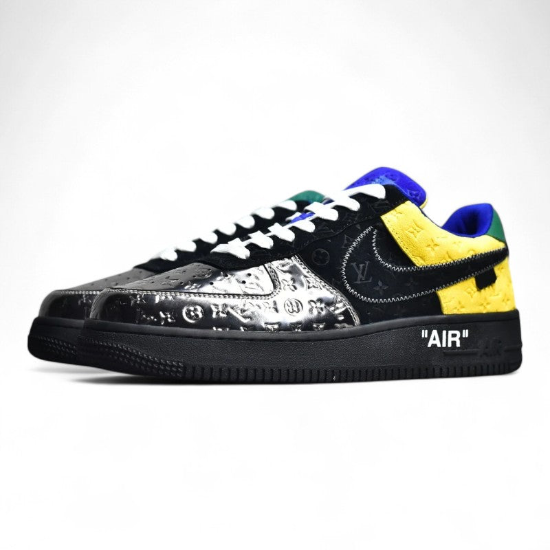 Air Force 1 Black Metallic Silver