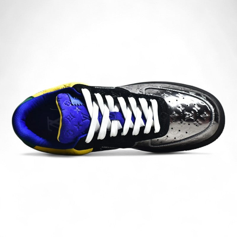 Air Force 1 Black Metallic Silver