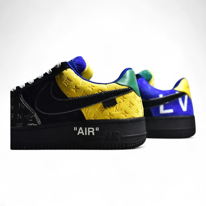 Air Force 1 Black Metallic Silver