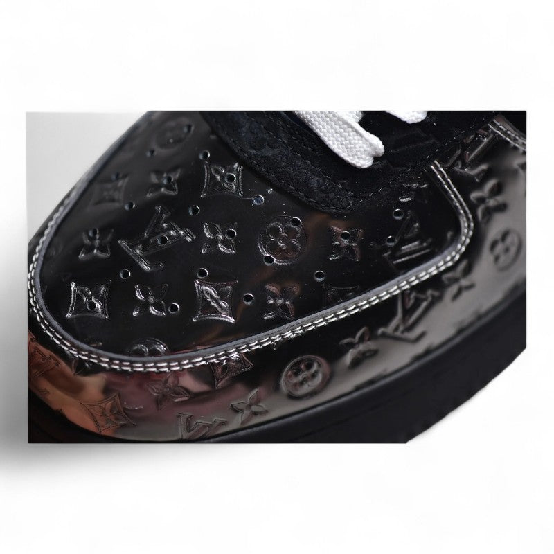 Air Force 1 Black Metallic Silver