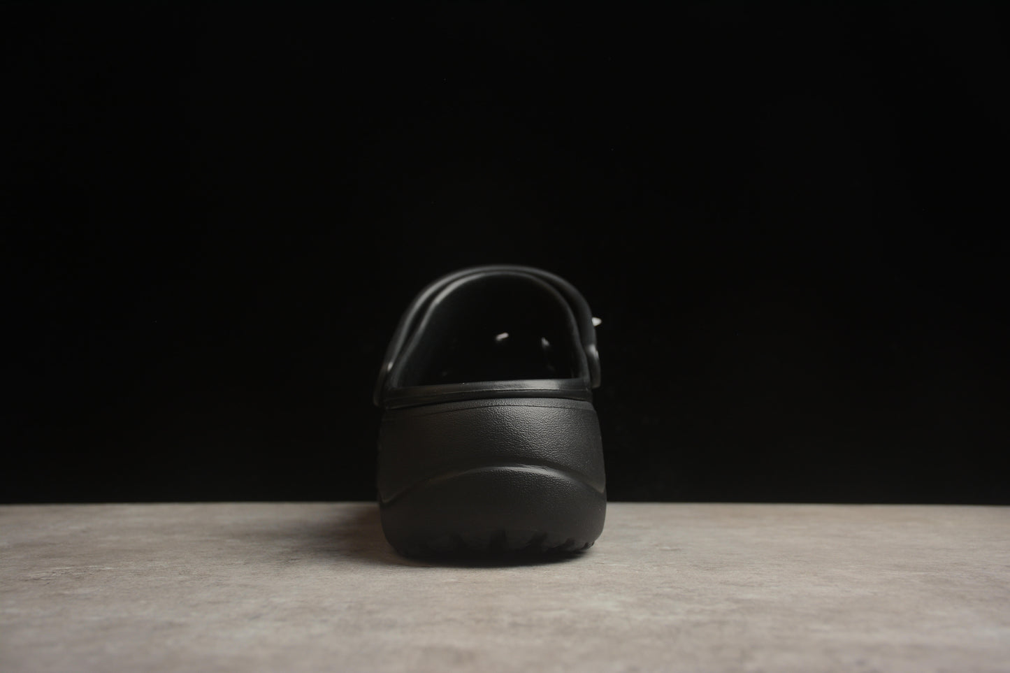 Crocs Baya Platform in Black