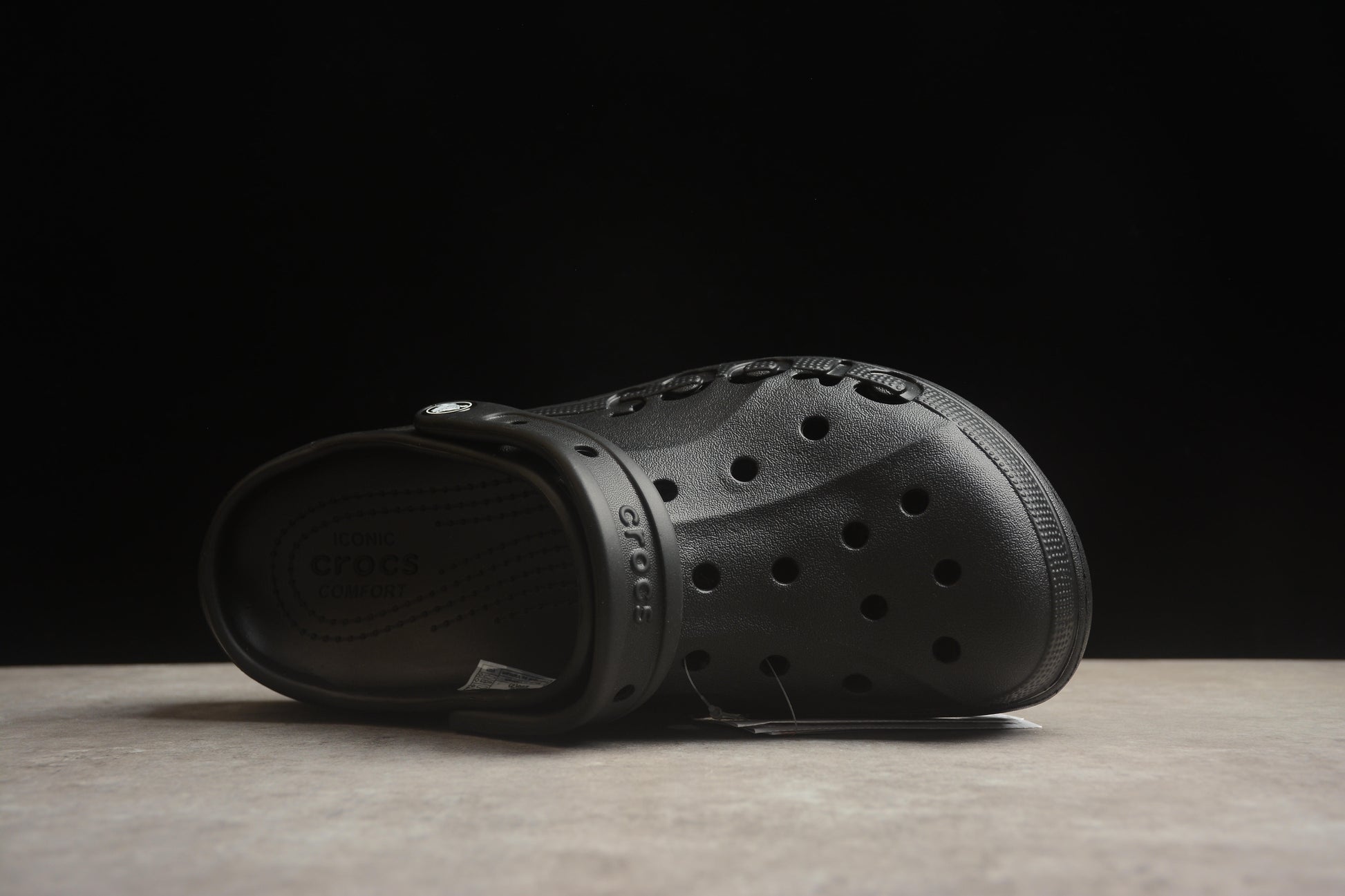 Crocs Baya Platform in Black