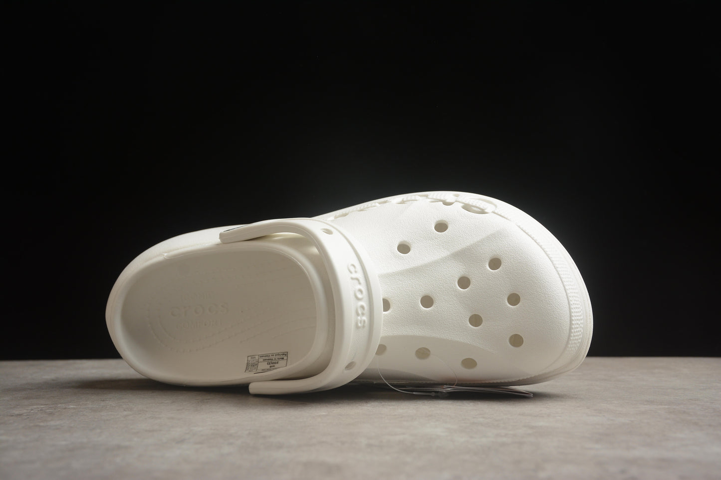 Crocs Baya Platform Clogs in White