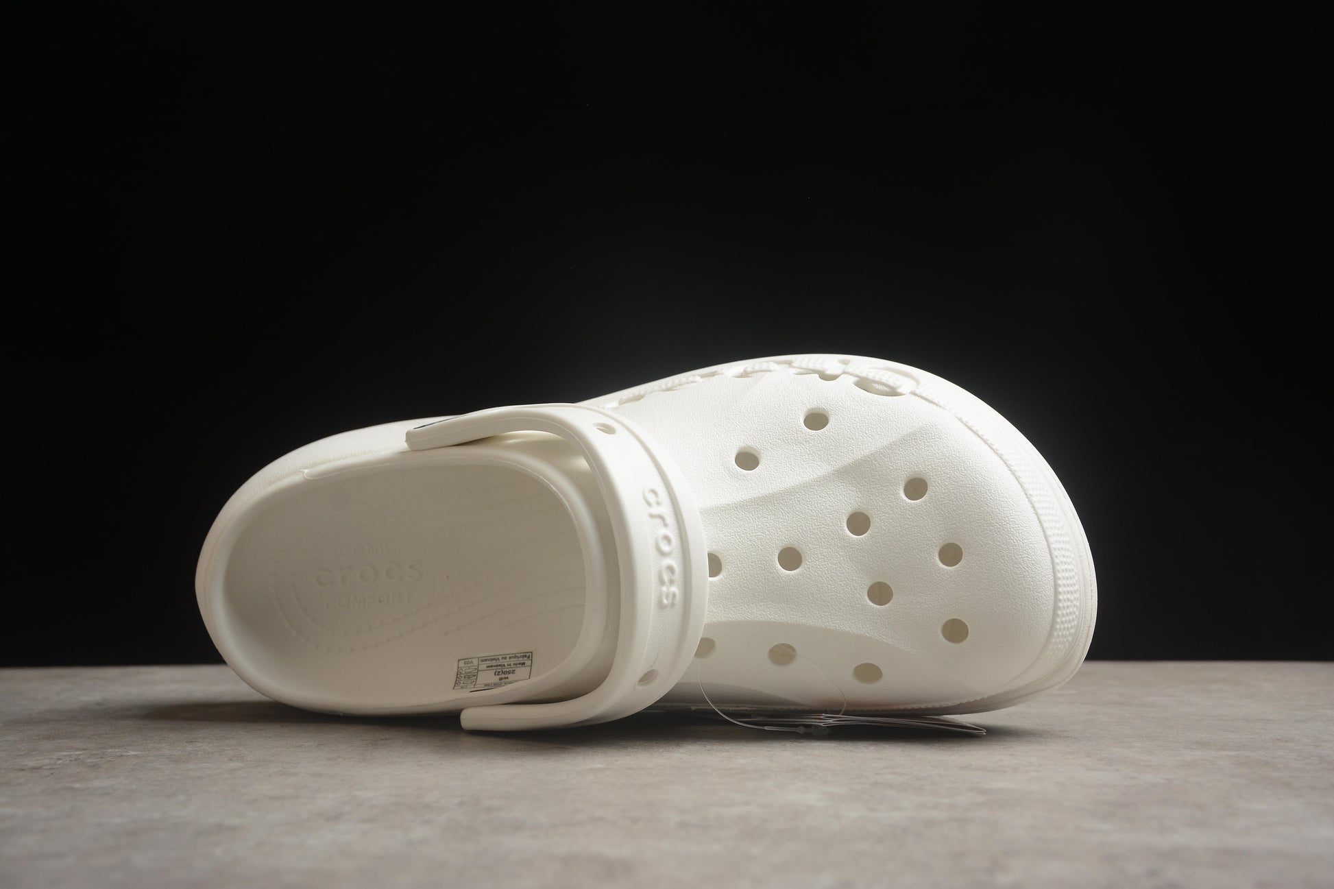 Crocs Baya Platform Clogs in White