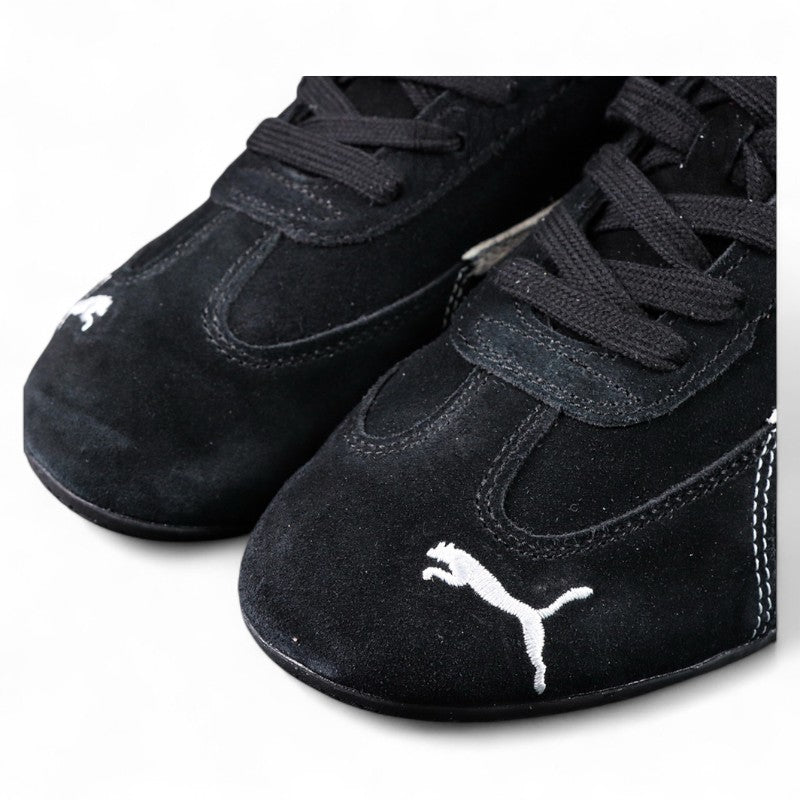 Balenciaga Speedcat Suede in Black/White