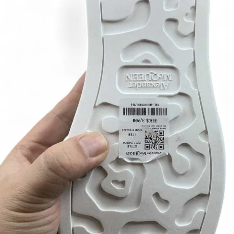 Alexander McQueen Vulcanized Sneakers – Black  White