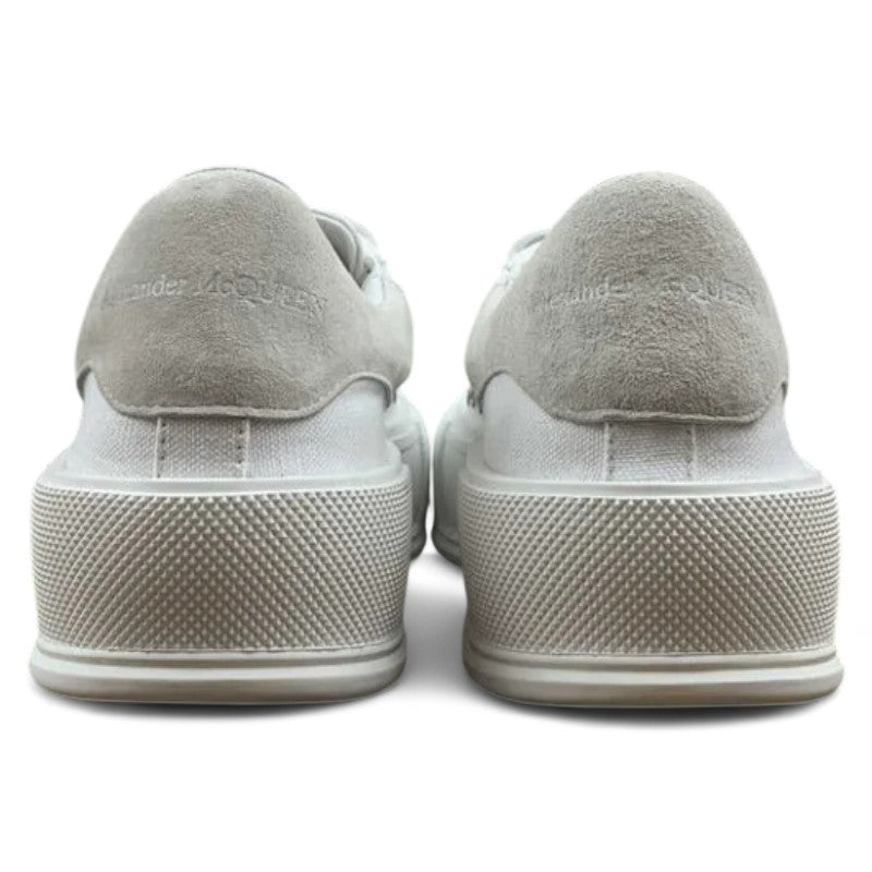 Alexander McQueen Vulcanized Low-Top Sneakers – White