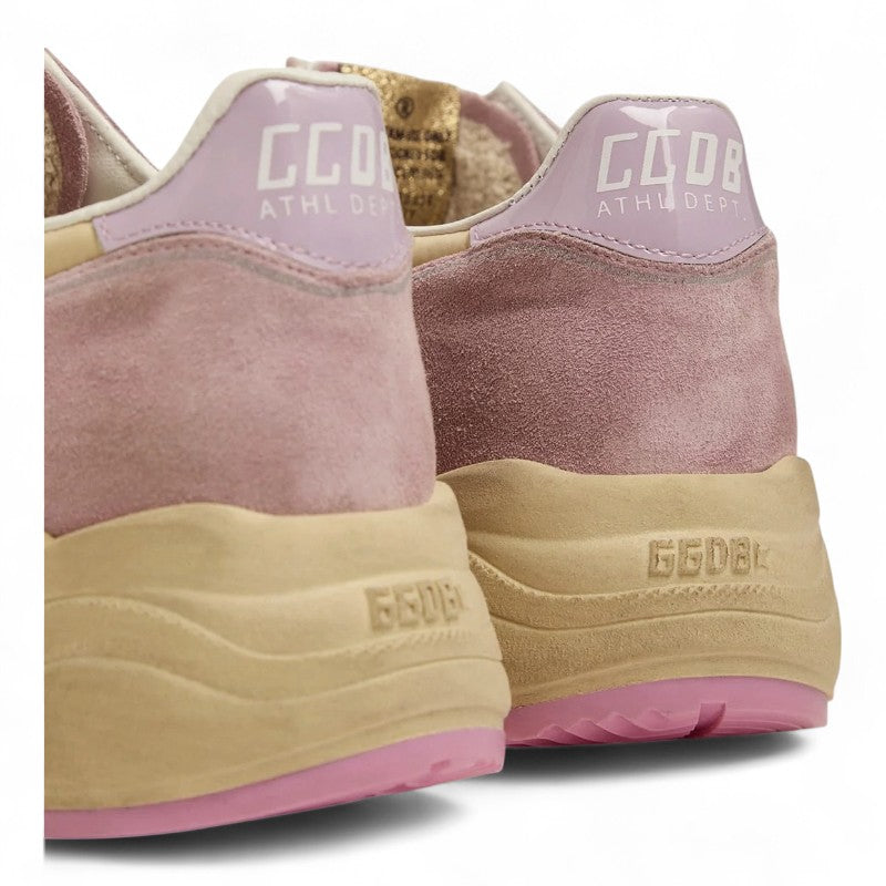 Pastel pink Running Sole sneakers with white star - Best Reps Website 2025