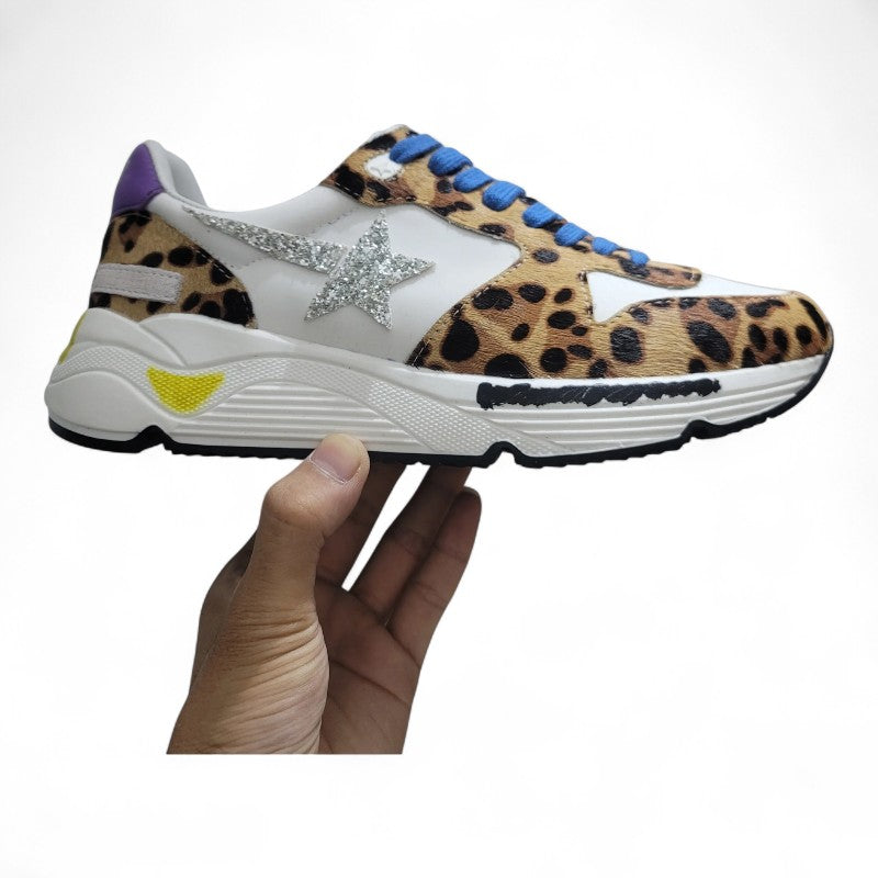 Running Sole sneakers in leopard-print pony skin - Best Reps Website 2025