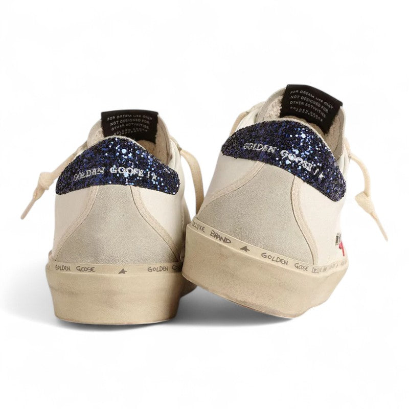 Hi Star sneakers with a fuchsia leather star and blue glitter heel tab - Best Reps Website 2025