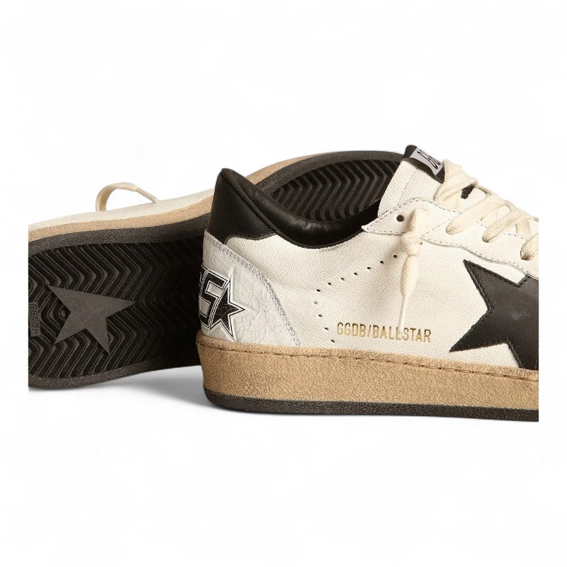 Women's Ball Star sneakers in black suede with a white leather star and black leather heel tab - Best Reps Website 2025