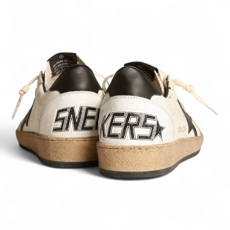 Women's Ball Star sneakers in black suede with a white leather star and black leather heel tab - Best Reps Website 2025