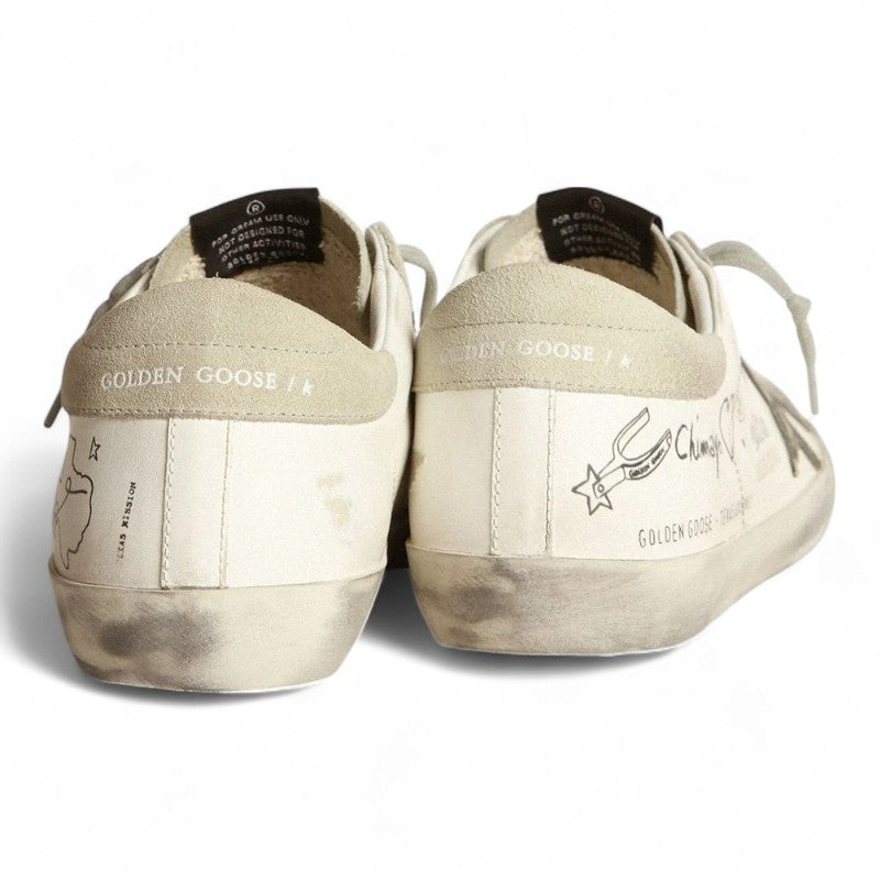Super-Star sneakers with Texas graffiti - Best Reps Website 2025