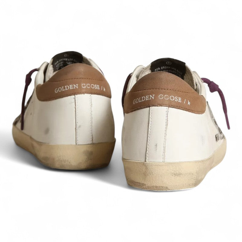 Super-Star with leopard pony skin star and brown nubuck heel tab - Best Reps Website 2025