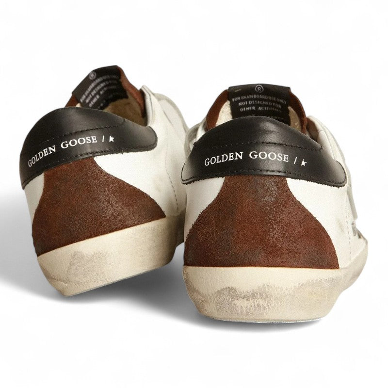 The two-tone white and brown Super-Star sneakers - Best Reps Website 2025